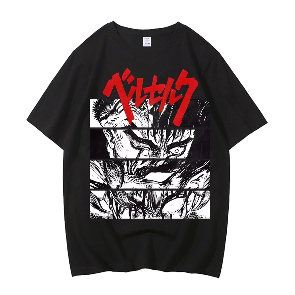 Summer Clothing Trends For Women - เสื้อยืดอนิเมะ Berserk ลายพิมพ์สุดฮิตประจำปี 2026 สำหรับฤดูร้อน ผู้ชาย