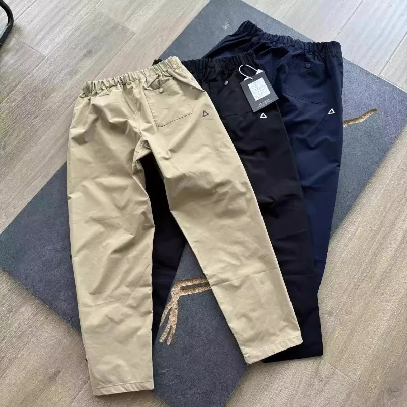 Summer Hiking Clothing - กางเกงเดินป่าชายกันน้ําWindproofอเมริกันWorkwearน้ําหนักเบากางเกงCargoผู้ชายหลวมกลางแจ้งTrekkingกางเกงชาย