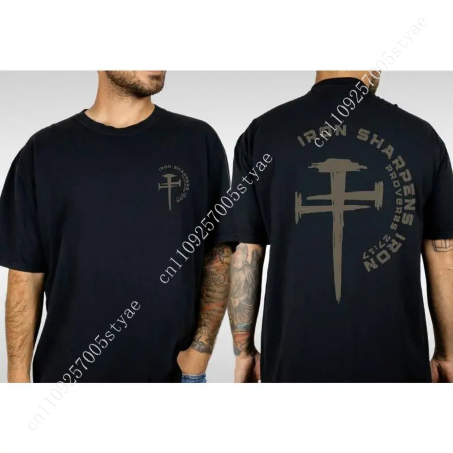 Summer Quilt - เสื้อยิม Iron Sharpens Iron Christian เสื้อยิมพิมพ์ลายคริสเตียน
