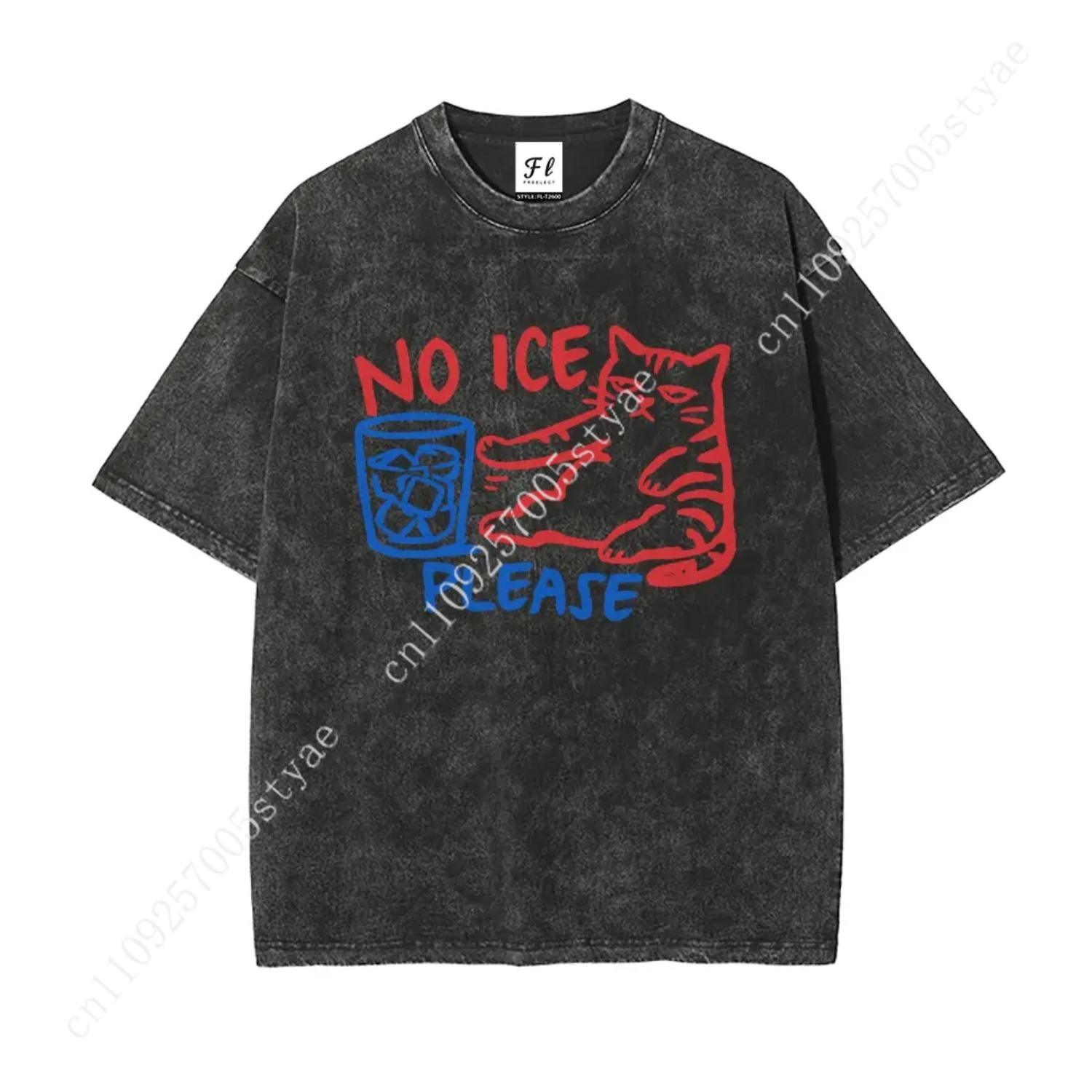 Summer Quilt - เสื้อยืด No ICE Please Cat Abolish