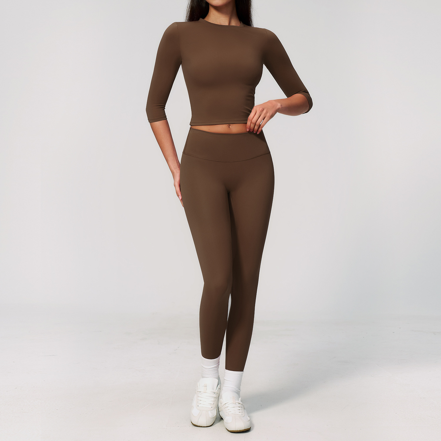 Summer Clothing Trends For Women - ชุดโยคะ 2 ชิ้น ชุดกีฬาแห้งเร็ว ชุดออกกำลังกายสำหรับผู้หญิง ชุดวิ่งออกกำลังกาย