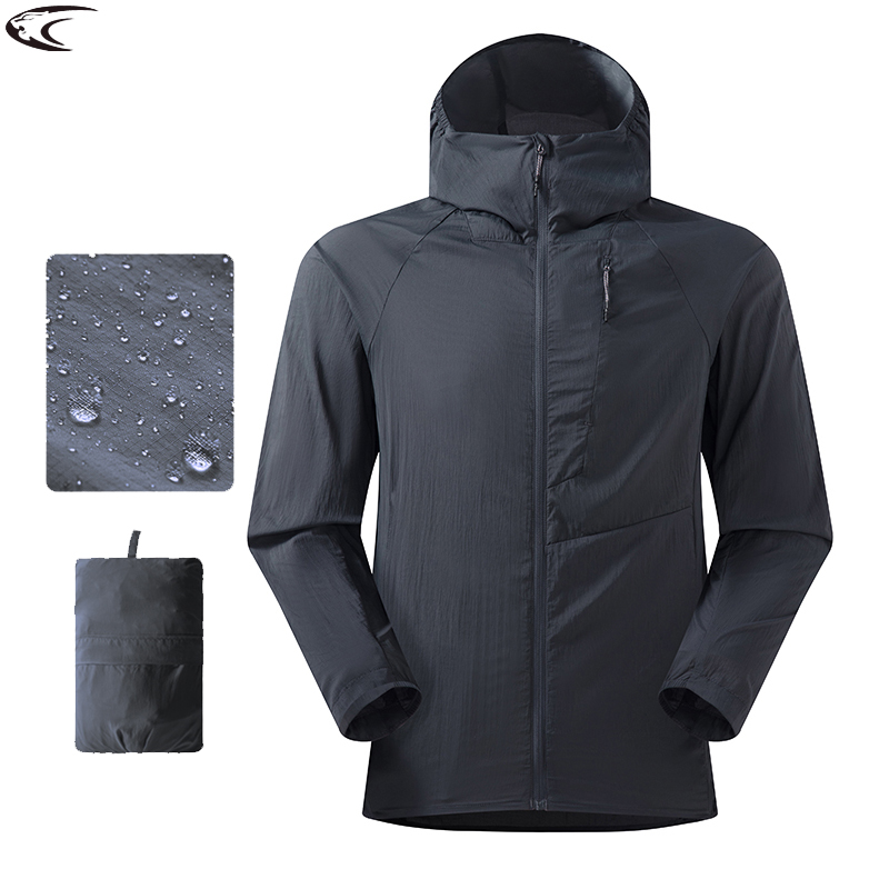 เสื้อแจ็คเก็ตกันลมน้ำหนักเบาพิ - Summer Hiking Clothing บทวิจารณ์และราคา