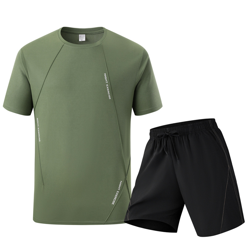 ชุดกีฬาฤดูร้อนสำหรับผู้ชาย เสื - Summer Gym Clothing บทวิจารณ์และราคา