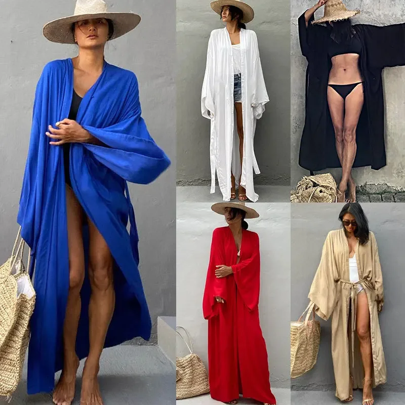 ชุดคลุมกิโมโนสำหรับผู้หญิง ชุด - Summer Clothing Wraps บทวิจารณ์และราคา