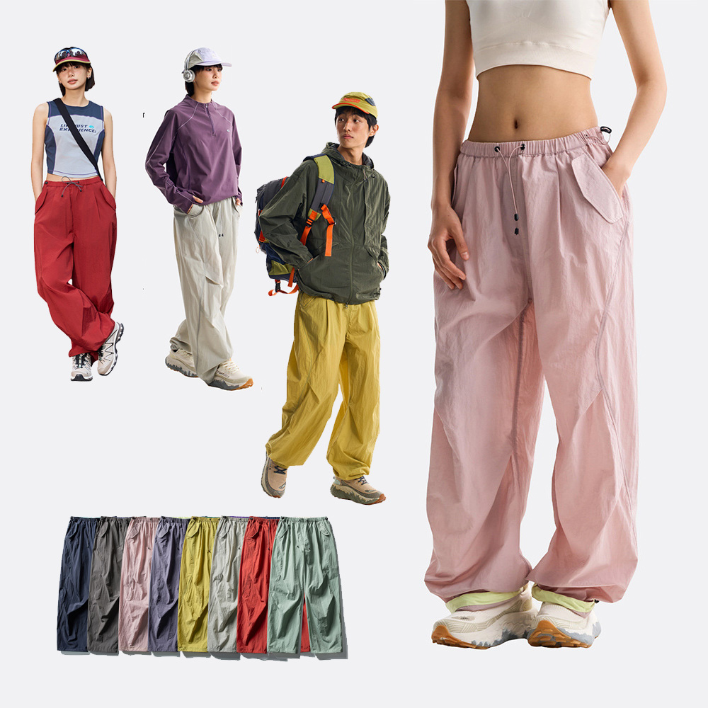 กางเกงคาร์โก้ขายาวทรงหลวม น้ำห - Summer Hiking Clothing บทวิจารณ์และราคา