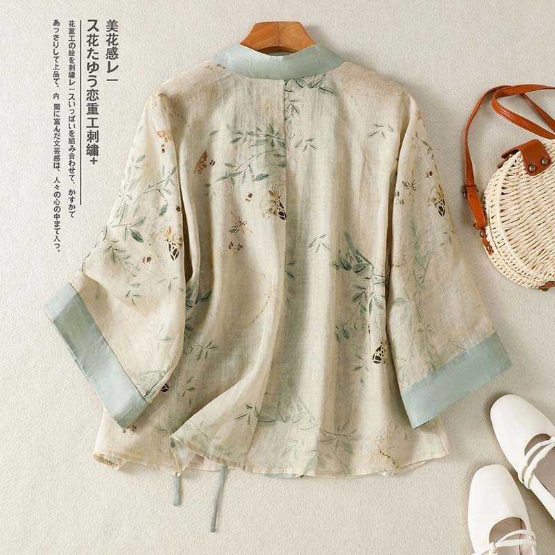 เสื้อคลุมคาร์ดิแกนลายดอกไม้สไต - Summer Clothing Wraps บทวิจารณ์และราคา