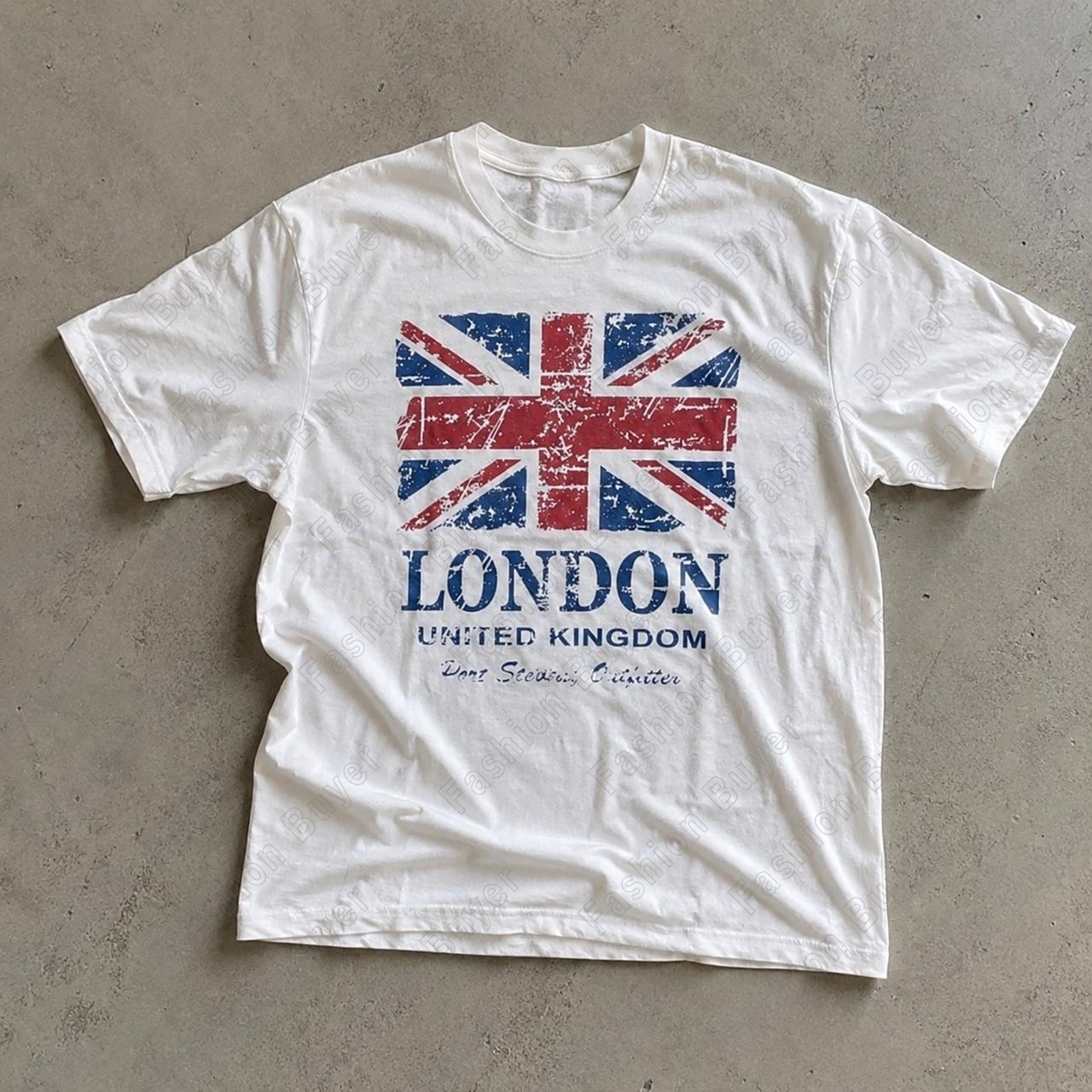 เสื้อยืดพิมพ์ลายยูเนียนแจ็ค (ล - Summer Clothing London บทวิจารณ์และราคา
