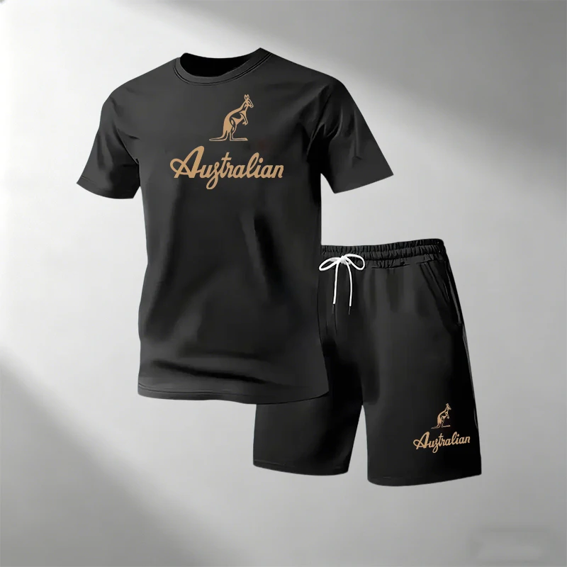 ชุดเสื้อยืดออกกำลังกายผู้ชาย ร - Summer Gym Clothing บทวิจารณ์และราคา