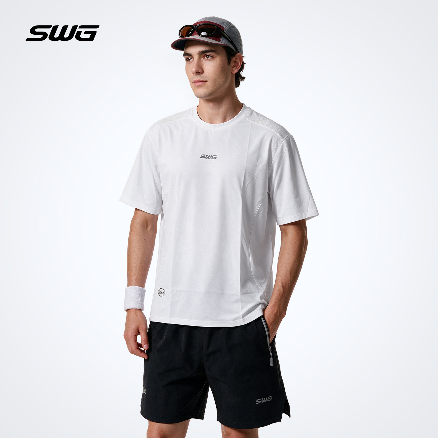 เสื้อยืดแขนสั้น SWG แห้งเร็ว ส - Summer Hiking Clothing บทวิจารณ์และราคา
