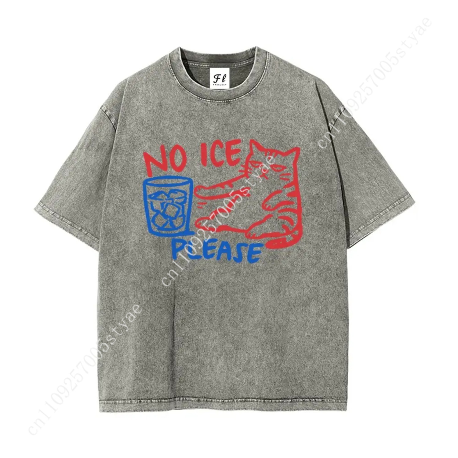 เสื้อยืด No ICE Please Cat Abo - Summer Quilt บทวิจารณ์และราคา