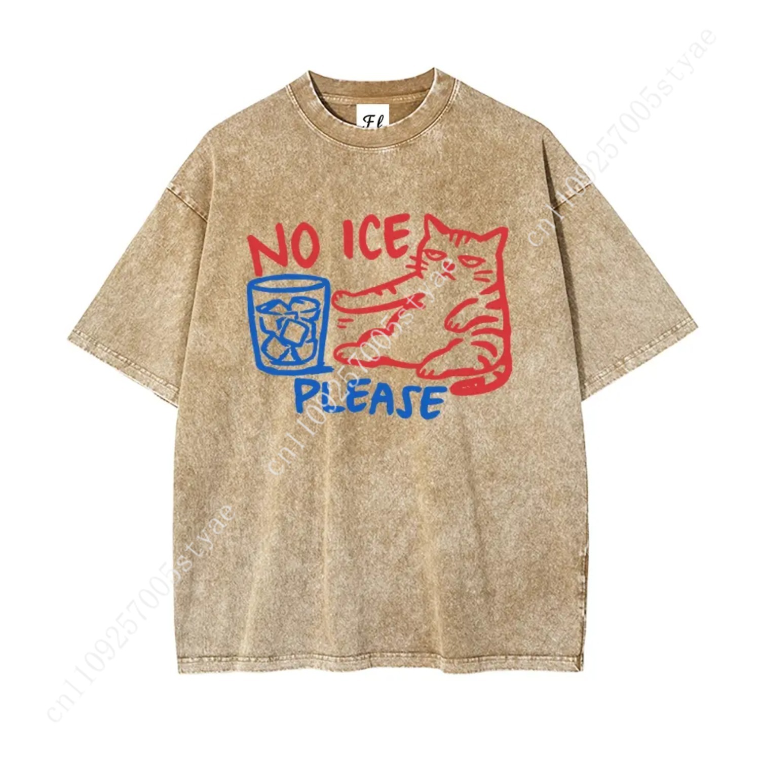 เสื้อยืด No ICE Please Cat Abo - Summer Quilt บทวิจารณ์และราคา