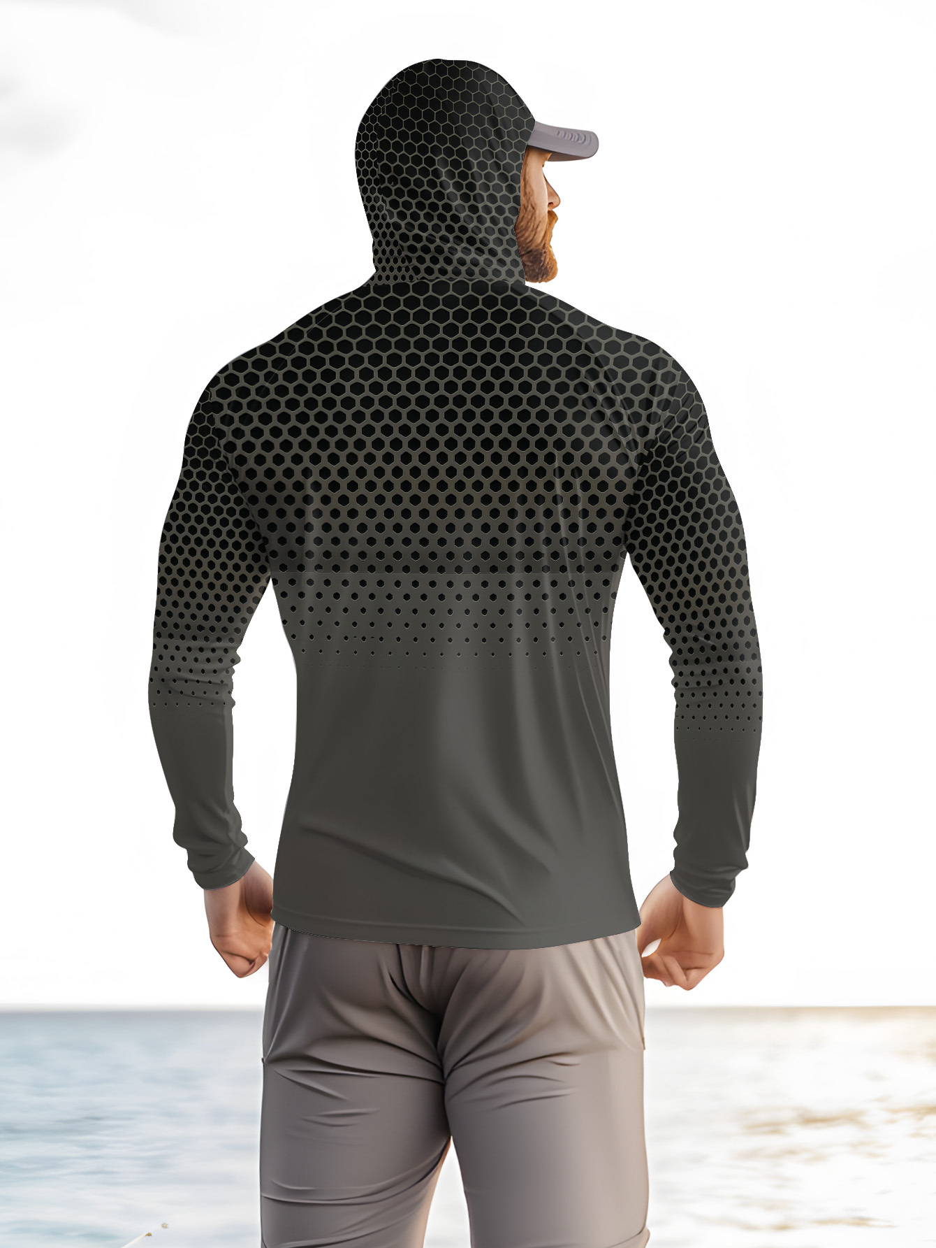 เสื้อฮู้ดตกปลาสำหรับผู้ชายฤดูร - Summer Clothing Mens บทวิจารณ์และราคา