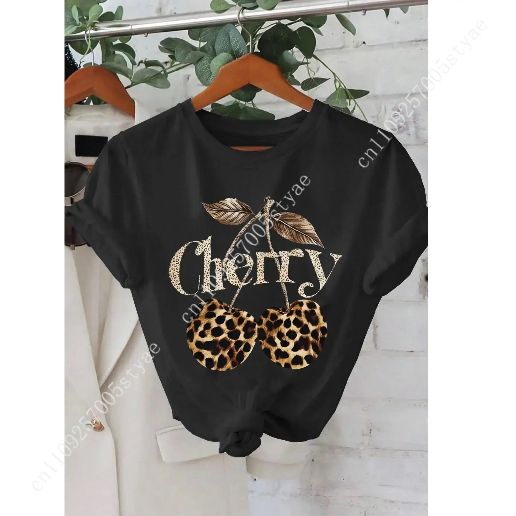 เสื้อยืดกราฟิกคอกลมลายเชอร์รี่ - Summer Quilt บทวิจารณ์และราคา