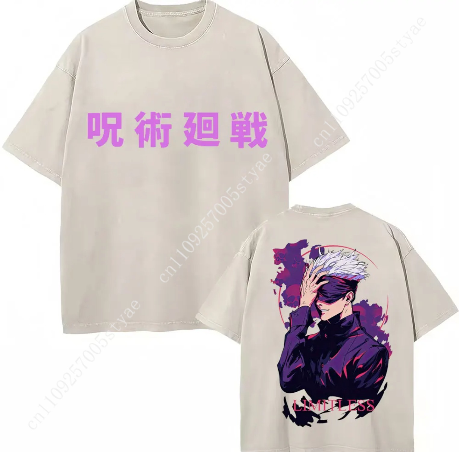 เสื้อยืดอนิเมะญี่ปุ่น Jujutsu  - Summer Quilt บทวิจารณ์และราคา