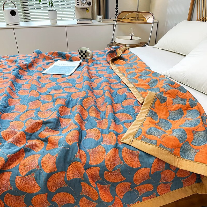 ผ้าห่มผ้าตาข่ายผ้าฝ้าย100% สาม - Summer Quilt บทวิจารณ์และราคา
