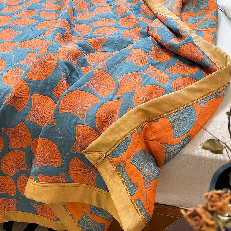 ผ้าห่มผ้าตาข่ายผ้าฝ้าย100% สาม - Summer Quilt บทวิจารณ์และราคา
