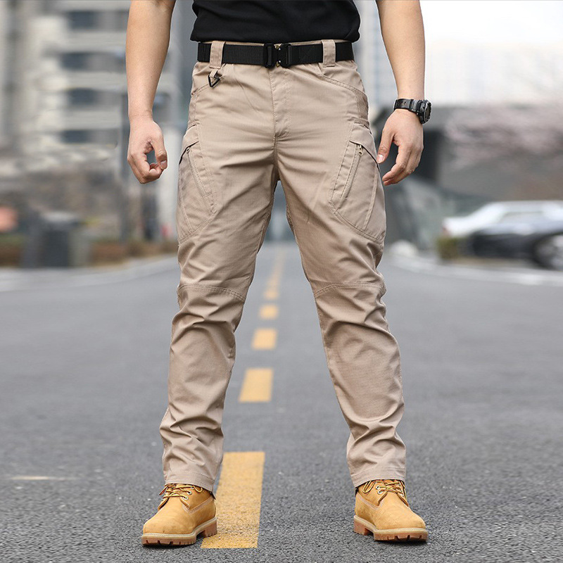 ยุทธวิธี Cargo กางเกงผู้ชายกาง - Summer Hiking Clothing บทวิจารณ์และราคา