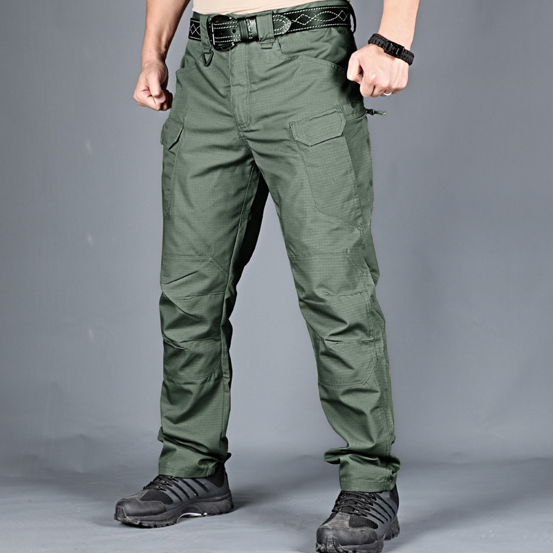 ยุทธวิธี Cargo กางเกงผู้ชายกาง - Summer Hiking Clothing บทวิจารณ์และราคา