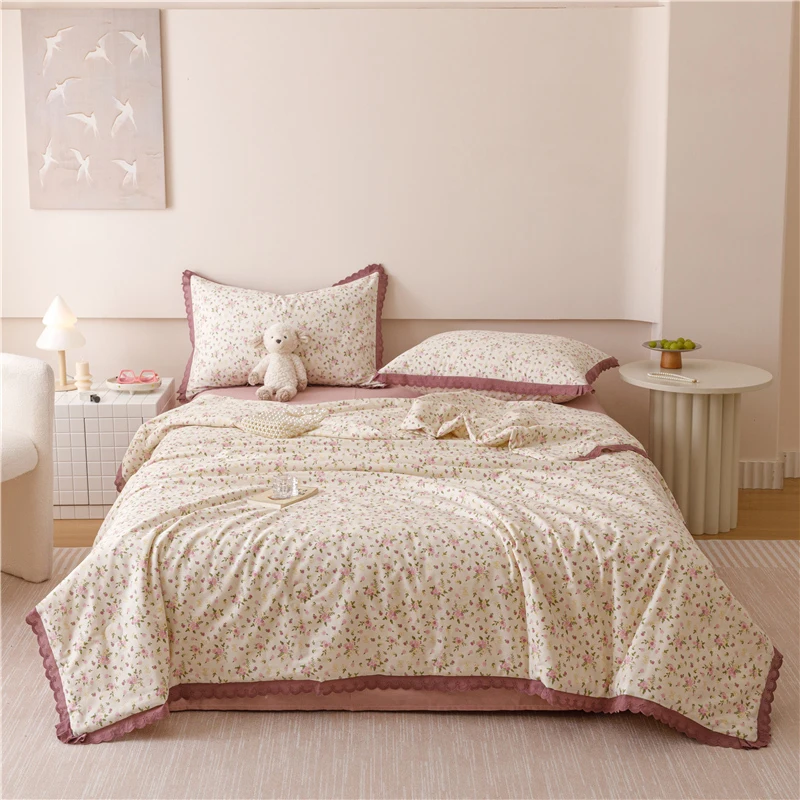 ผ้านวมฤดูร้อนสไตล์ฝรั่งเศส ผ้า - Summer Quilt บทวิจารณ์และราคา