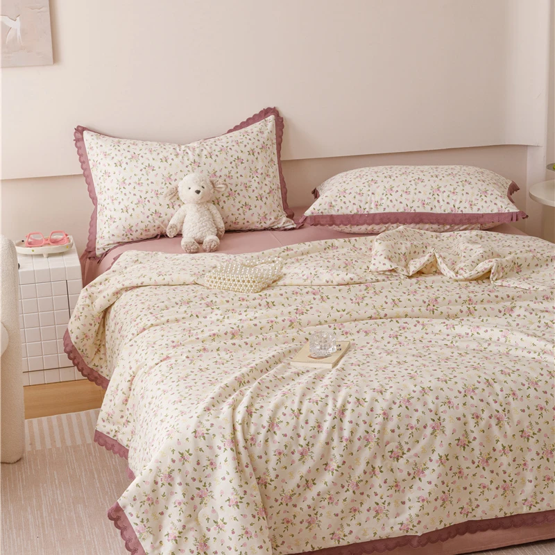ผ้านวมฤดูร้อนสไตล์ฝรั่งเศส ผ้า - Summer Quilt บทวิจารณ์และราคา