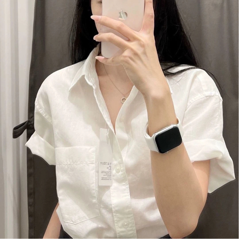 เสื้อโปโลแขนสั้นสไตล์เกาหลี คอ - Summer Clothing Trends For Women บทวิจารณ์และราคา