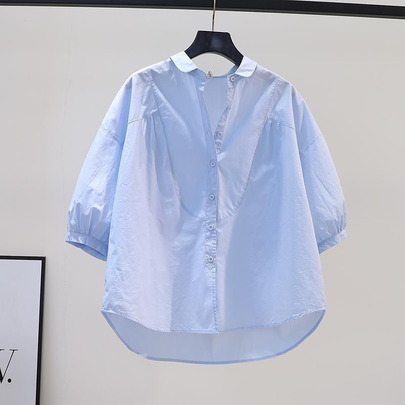 เสื้อเบลาส์แขนสั้นทรงหลวมสไตล์ - Summer Clothing Trends For Women บทวิจารณ์และราคา