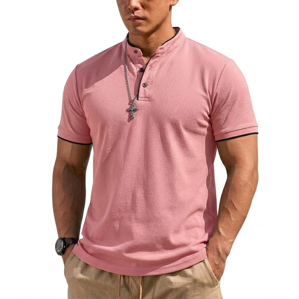เสื้อเชิ้ตแขนสั้นทรงเฮนลีย์สำห - Summer Gym Clothing บทวิจารณ์และราคา