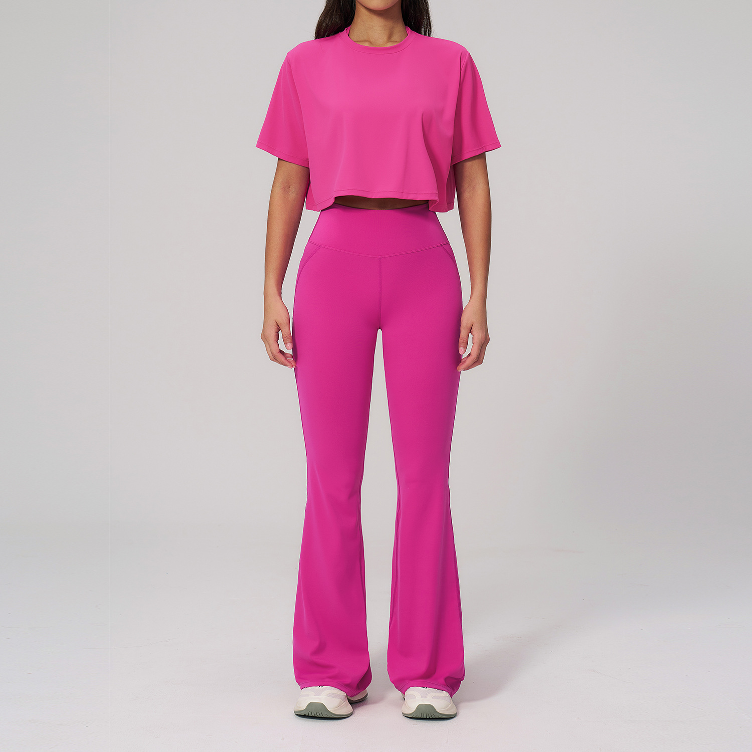 ชุดโยคะ 2 ชิ้น ชุดออกกำลังกาย  - Summer Clothing Trends For Women บทวิจารณ์และราคา