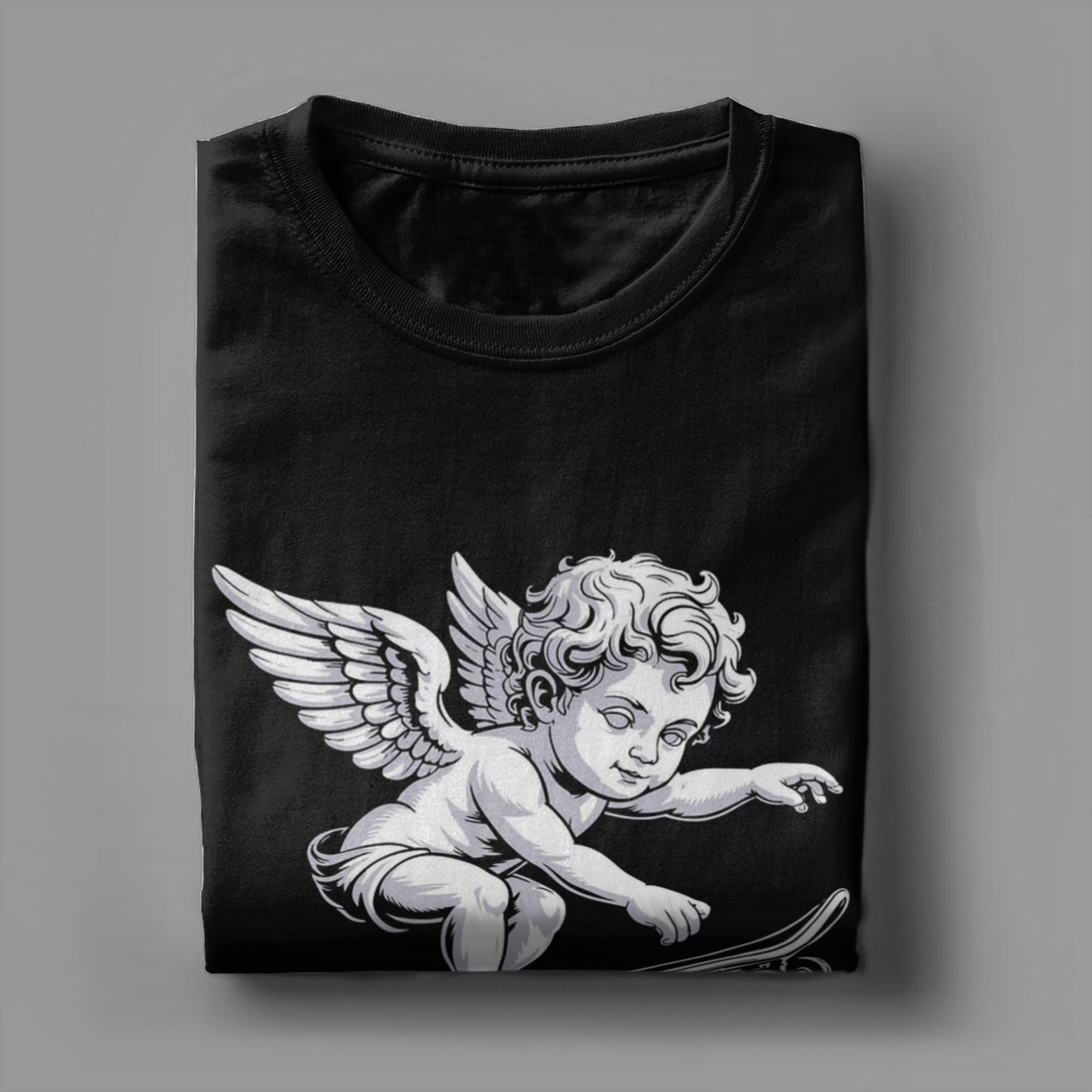 เสื้อยืดลายตลกๆ คิวปิด สตันท์  - Summer Clothing Ideas Men บทวิจารณ์และราคา