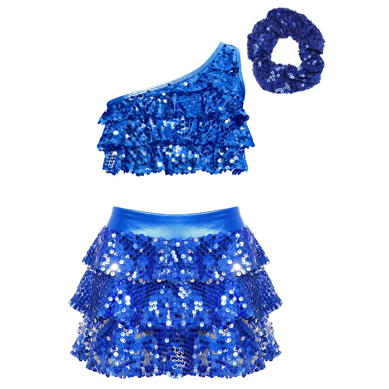 เด็กผู้หญิงเลื่อมเงาลาตินแจ๊สเ - Summer Clothing For Girls บทวิจารณ์และราคา