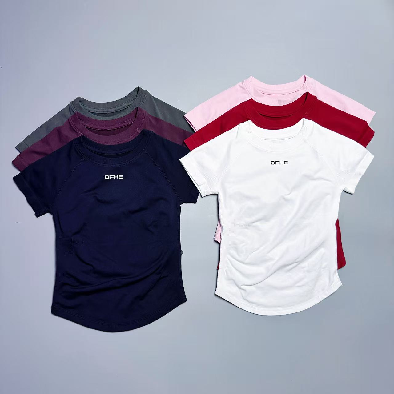 เสื้อยืดกีฬาแขนสั้นคอกลมสำหรับ - Summer Gym Clothing บทวิจารณ์และราคา