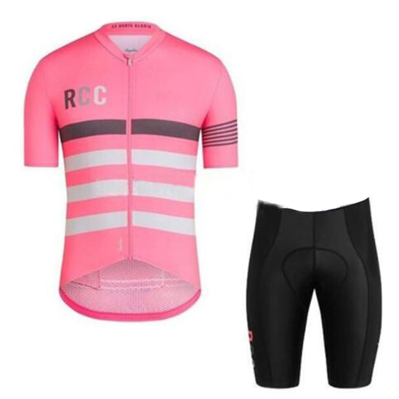 สีชมพู RCC ชุดปั่นจักรยานแขนสั - Summer Clothing Sale Men บทวิจารณ์และราคา