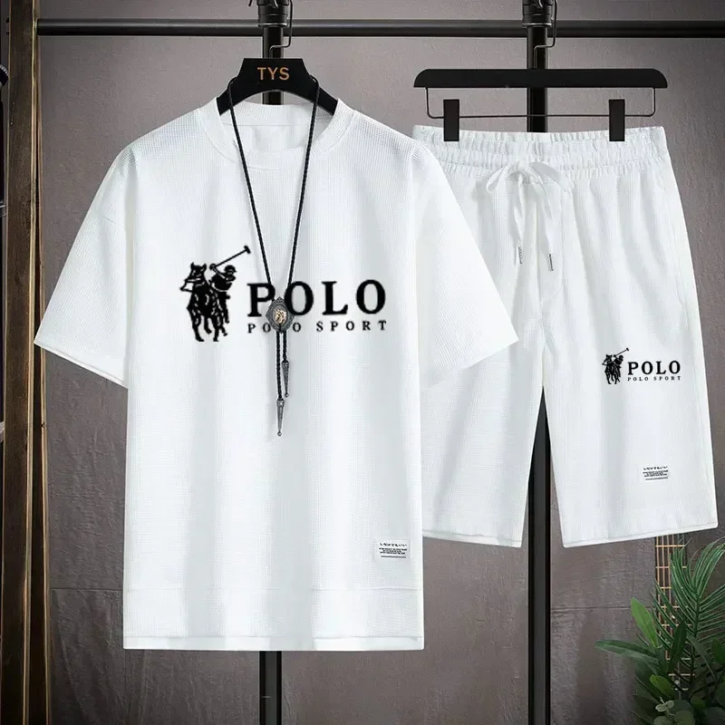 ชุดเซ็ต 2 ชิ้น เสื้อยืดแขนสั้น - Summer Gym Clothing บทวิจารณ์และราคา