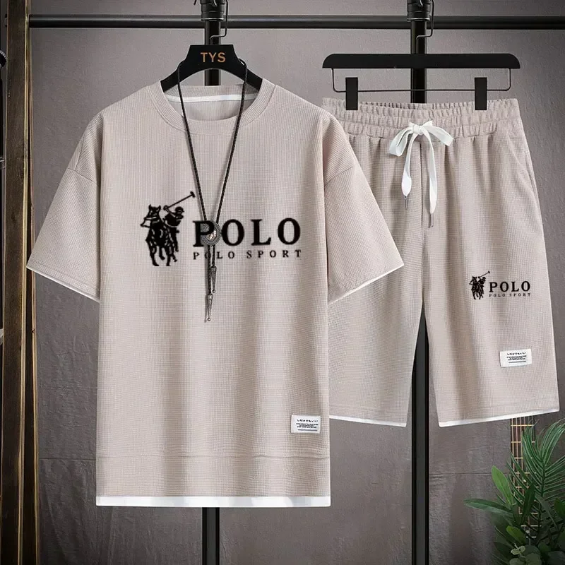 ชุดเซ็ต 2 ชิ้น เสื้อยืดแขนสั้น - Summer Gym Clothing บทวิจารณ์และราคา